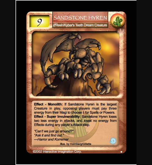 Sandstone Hyren - dResh - Foil